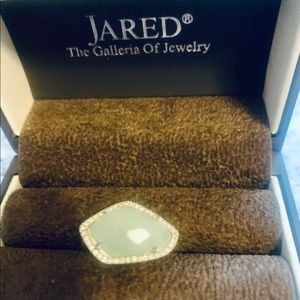 925 Sterling Silver Topaz Ring